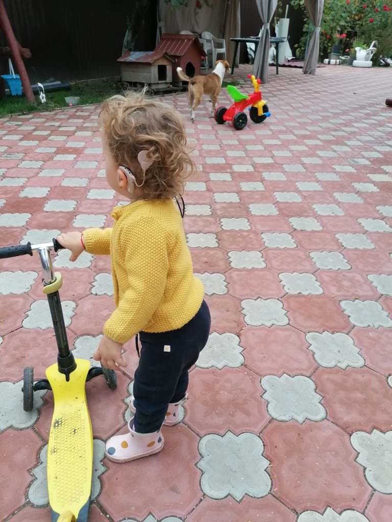 Cristina, fata operata